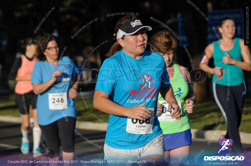 Circuito SESC de Caminhada e Corrida de Rua 2017 - Maringá