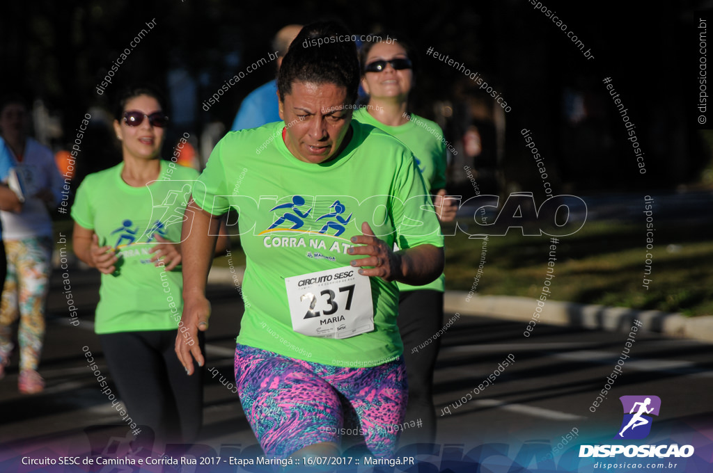 Circuito SESC de Caminhada e Corrida de Rua 2017 - Maringá