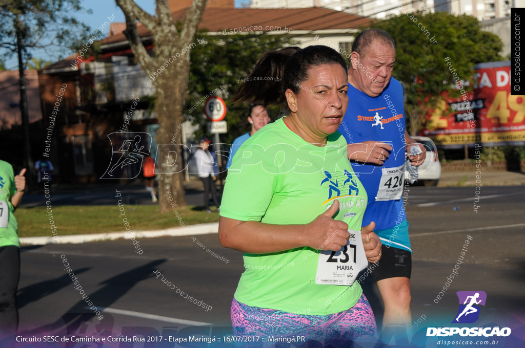 Circuito SESC de Caminhada e Corrida de Rua 2017 - Maringá