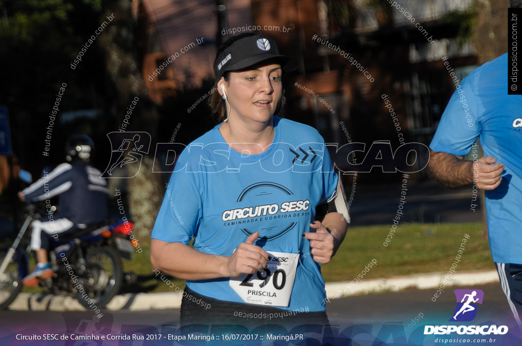 Circuito SESC de Caminhada e Corrida de Rua 2017 - Maringá