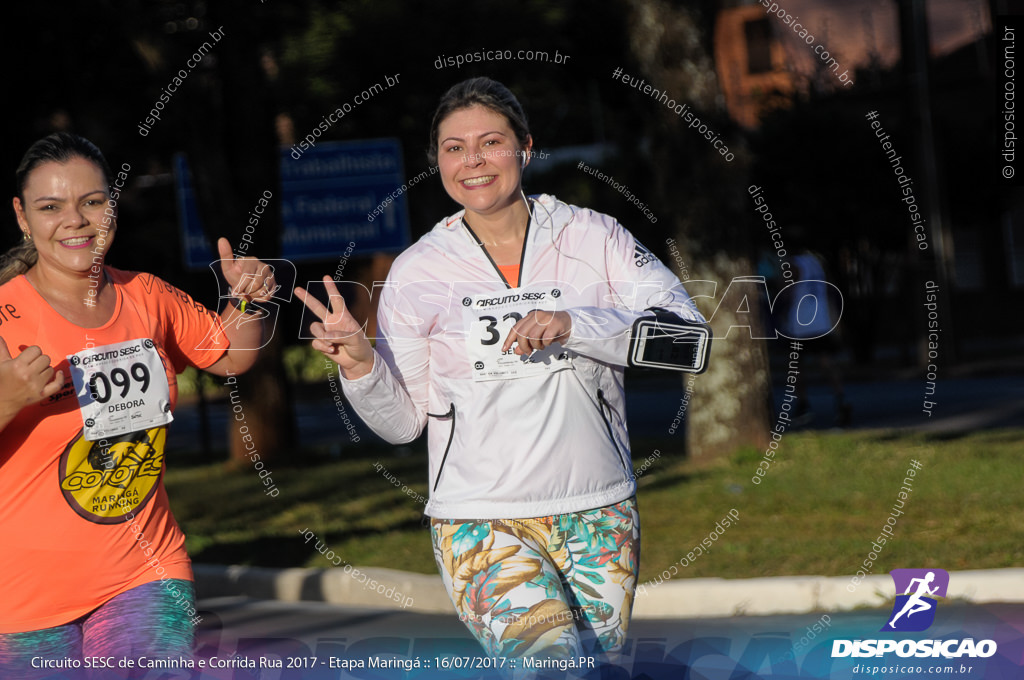 Circuito SESC de Caminhada e Corrida de Rua 2017 - Maringá