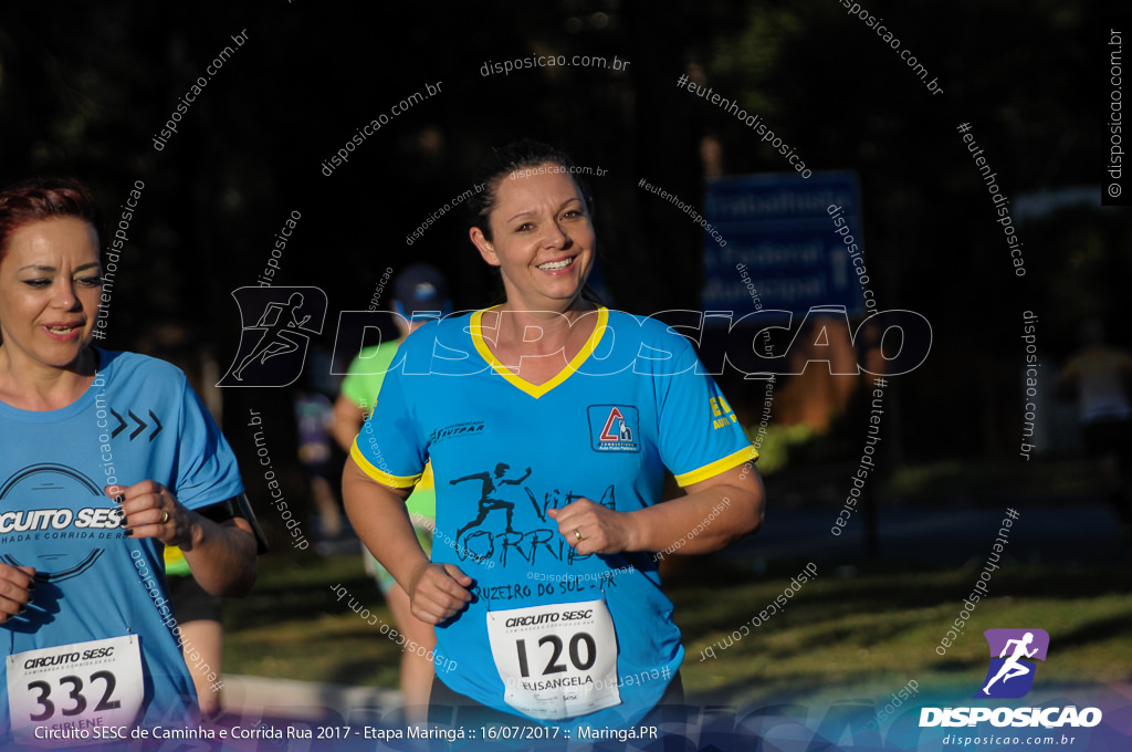 Circuito SESC de Caminhada e Corrida de Rua 2017 - Maringá