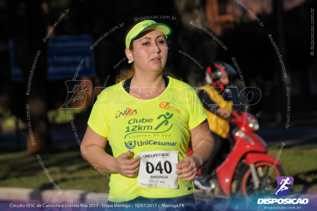 Circuito SESC de Caminhada e Corrida de Rua 2017 - Maringá