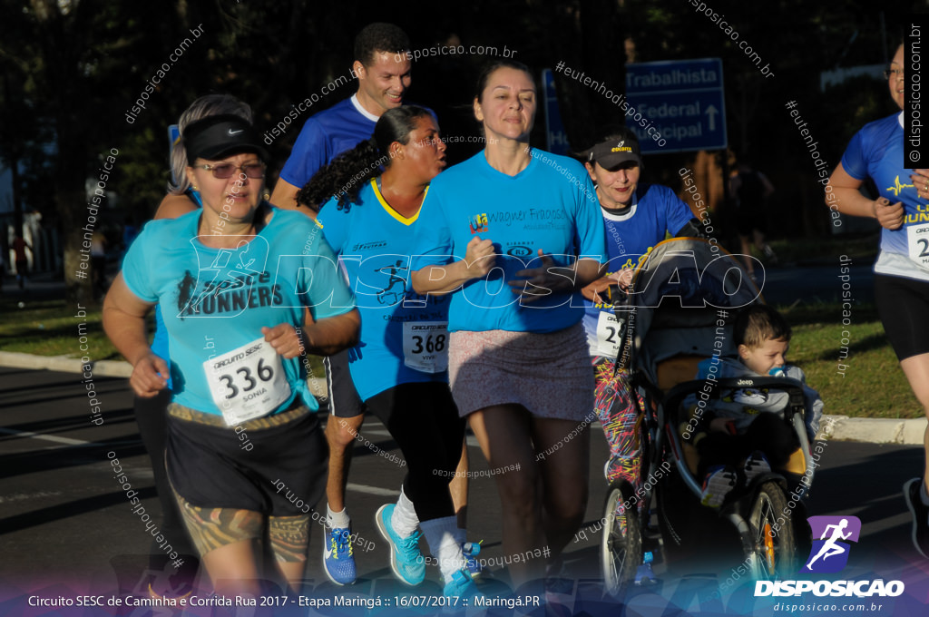 Circuito SESC de Caminhada e Corrida de Rua 2017 - Maringá