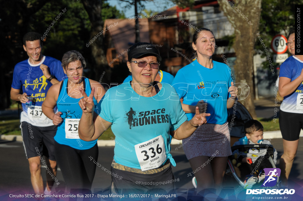 Circuito SESC de Caminhada e Corrida de Rua 2017 - Maringá