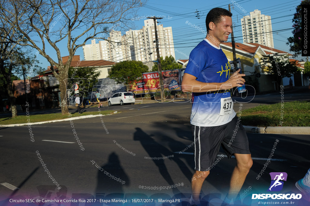 Circuito SESC de Caminhada e Corrida de Rua 2017 - Maringá