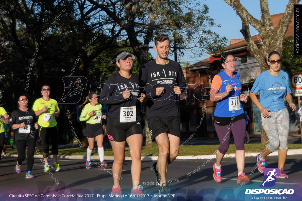 Circuito SESC de Caminhada e Corrida de Rua 2017 - Maringá