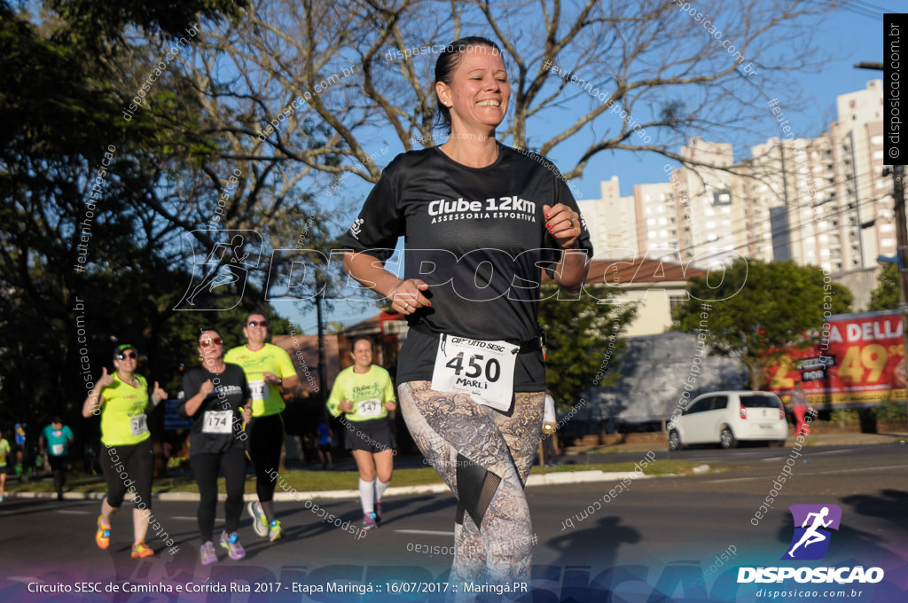 Circuito SESC de Caminhada e Corrida de Rua 2017 - Maringá