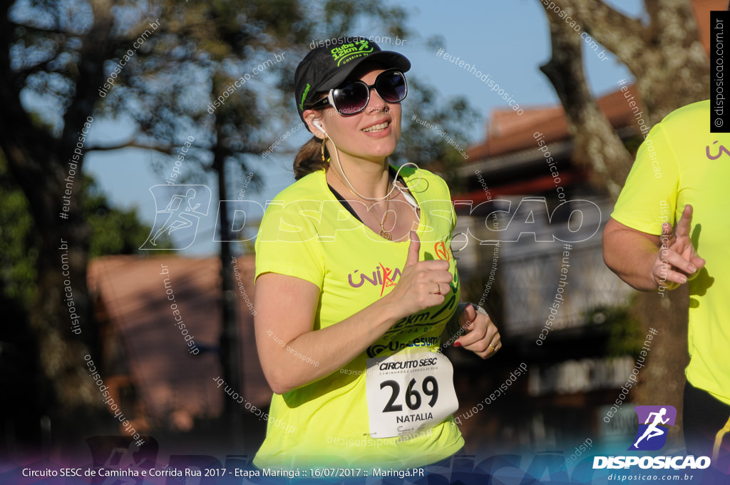 Circuito SESC de Caminhada e Corrida de Rua 2017 - Maringá