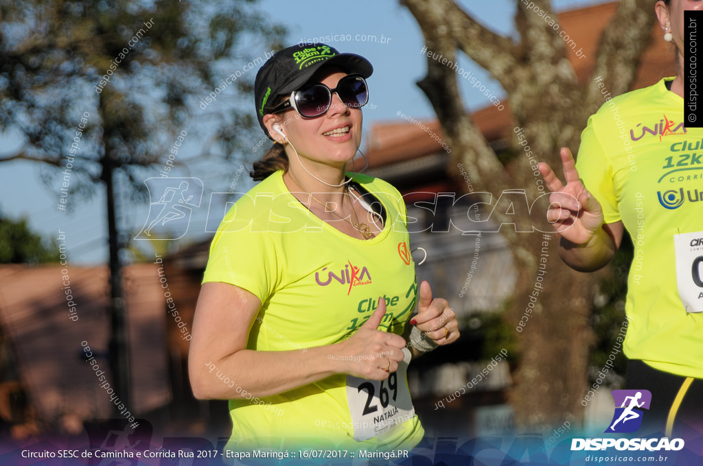 Circuito SESC de Caminhada e Corrida de Rua 2017 - Maringá