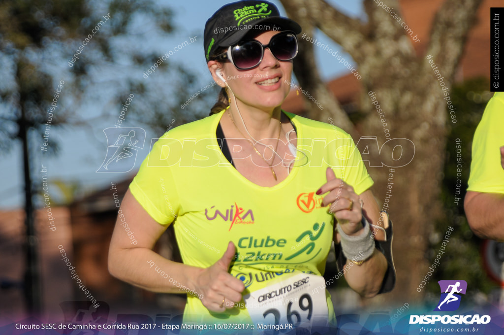 Circuito SESC de Caminhada e Corrida de Rua 2017 - Maringá