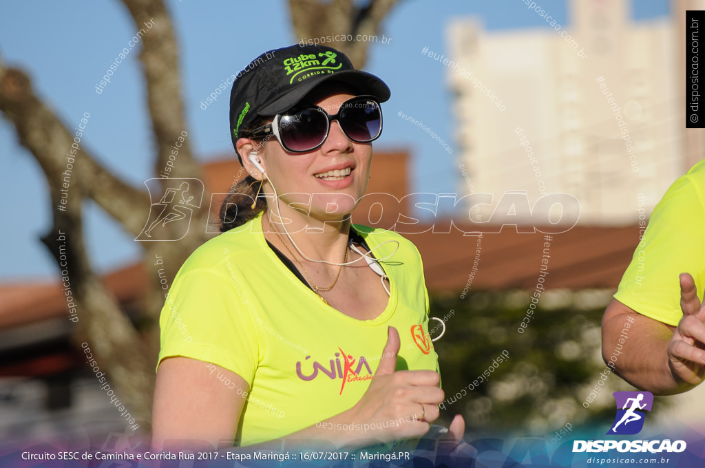 Circuito SESC de Caminhada e Corrida de Rua 2017 - Maringá