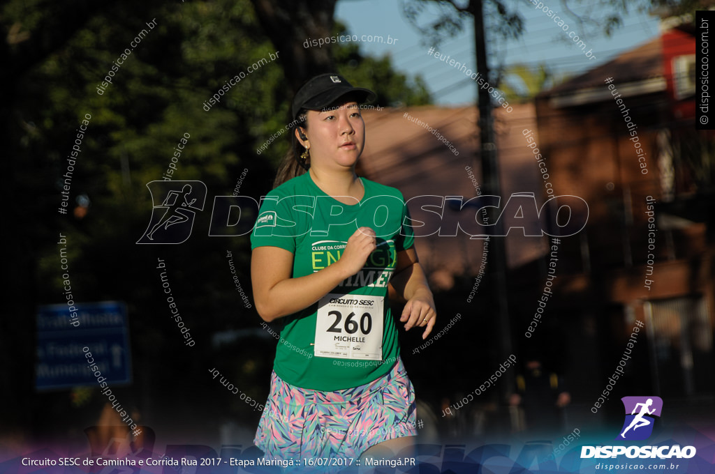 Circuito SESC de Caminhada e Corrida de Rua 2017 - Maringá