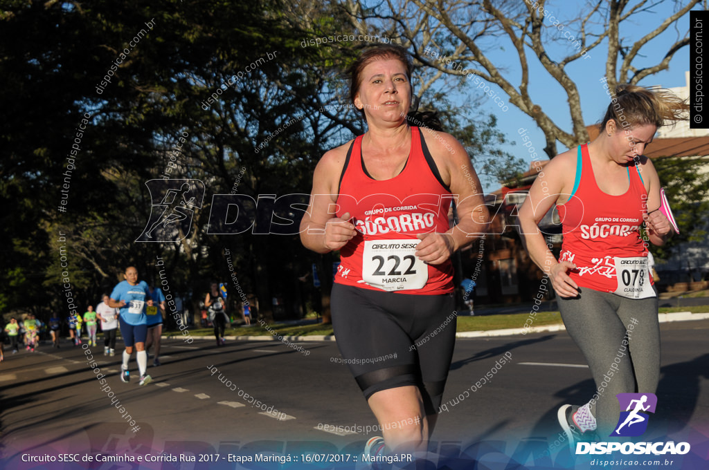 Circuito SESC de Caminhada e Corrida de Rua 2017 - Maringá