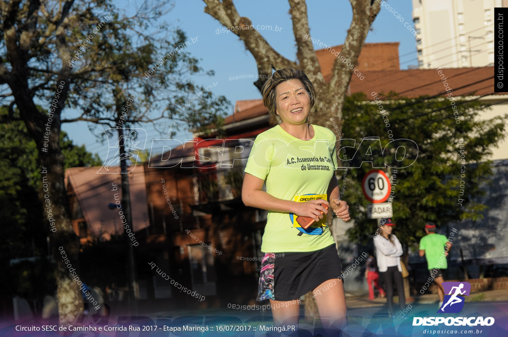 Circuito SESC de Caminhada e Corrida de Rua 2017 - Maringá