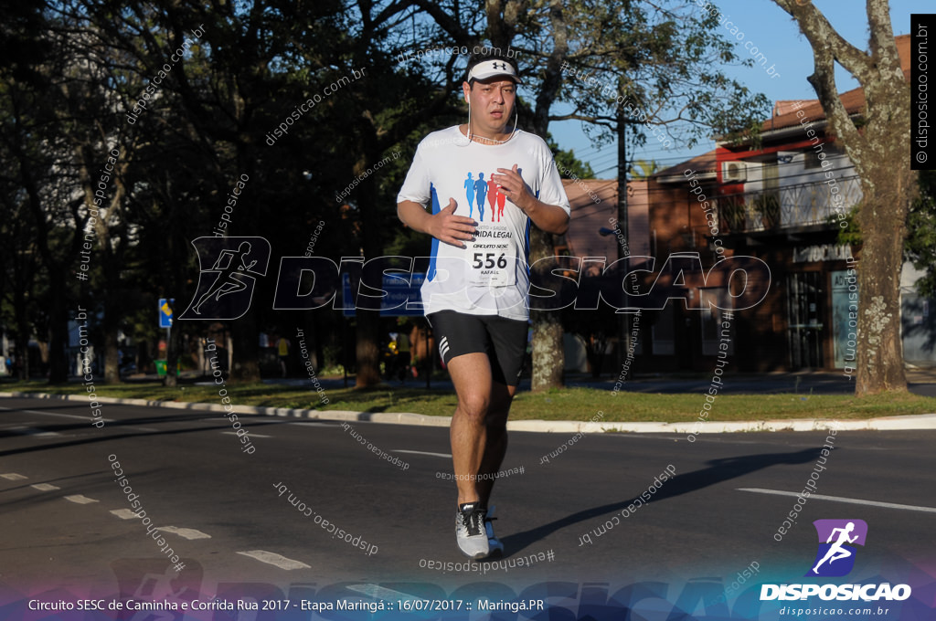 Circuito SESC de Caminhada e Corrida de Rua 2017 - Maringá