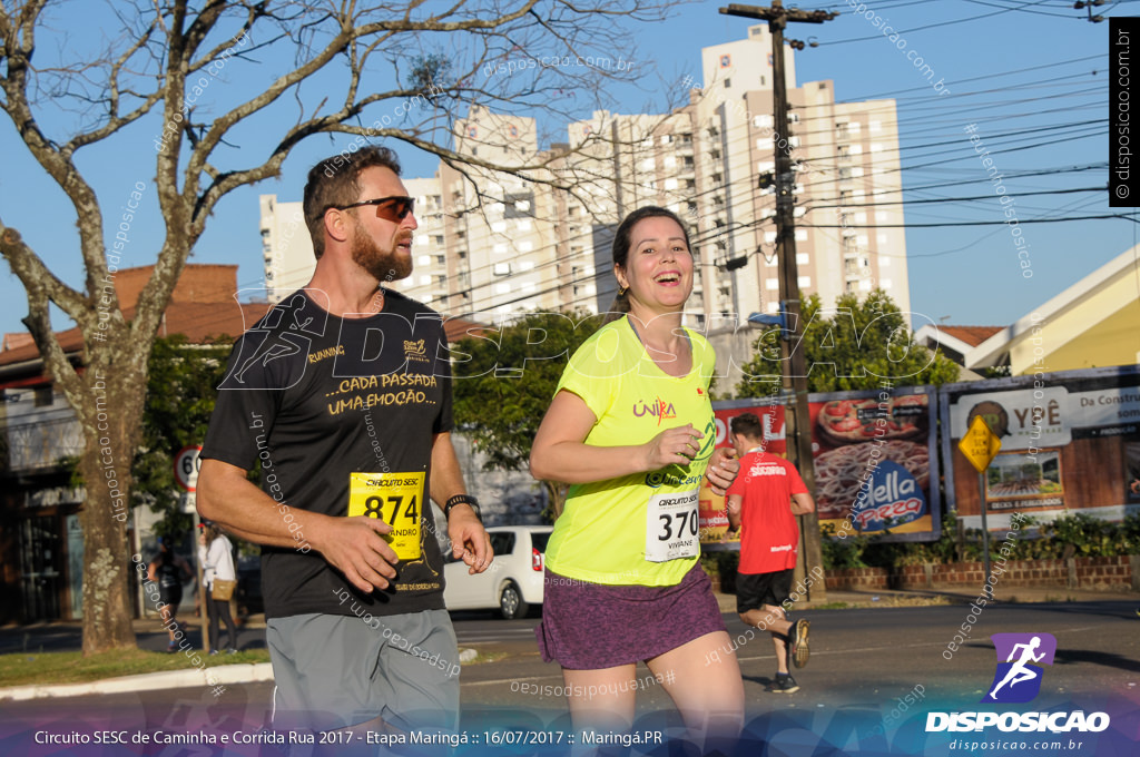 Circuito SESC de Caminhada e Corrida de Rua 2017 - Maringá