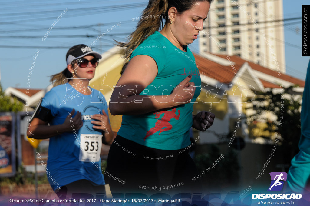 Circuito SESC de Caminhada e Corrida de Rua 2017 - Maringá