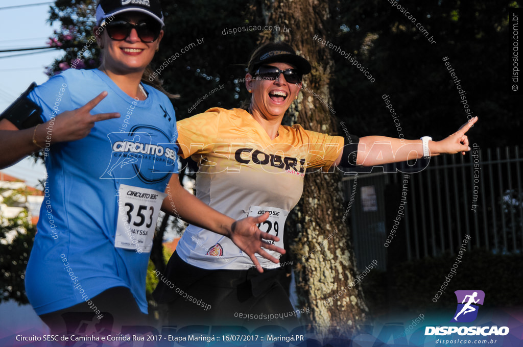 Circuito SESC de Caminhada e Corrida de Rua 2017 - Maringá