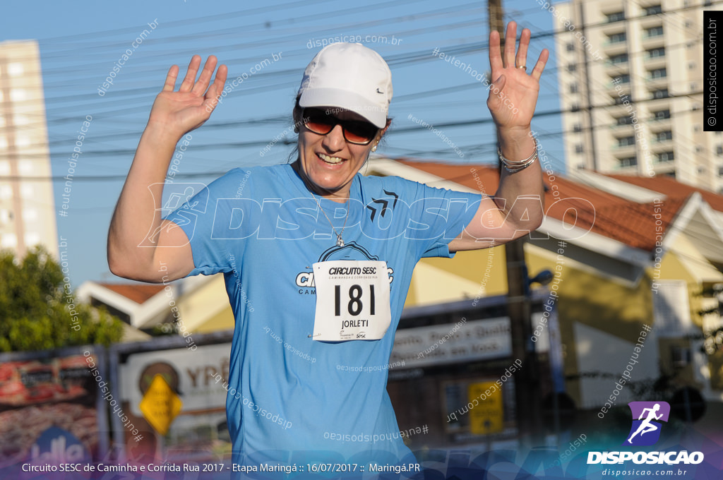 Circuito SESC de Caminhada e Corrida de Rua 2017 - Maringá