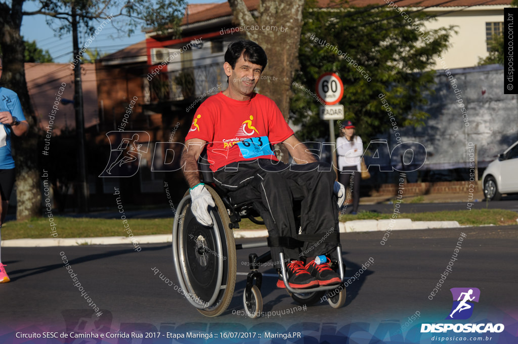 Circuito SESC de Caminhada e Corrida de Rua 2017 - Maringá