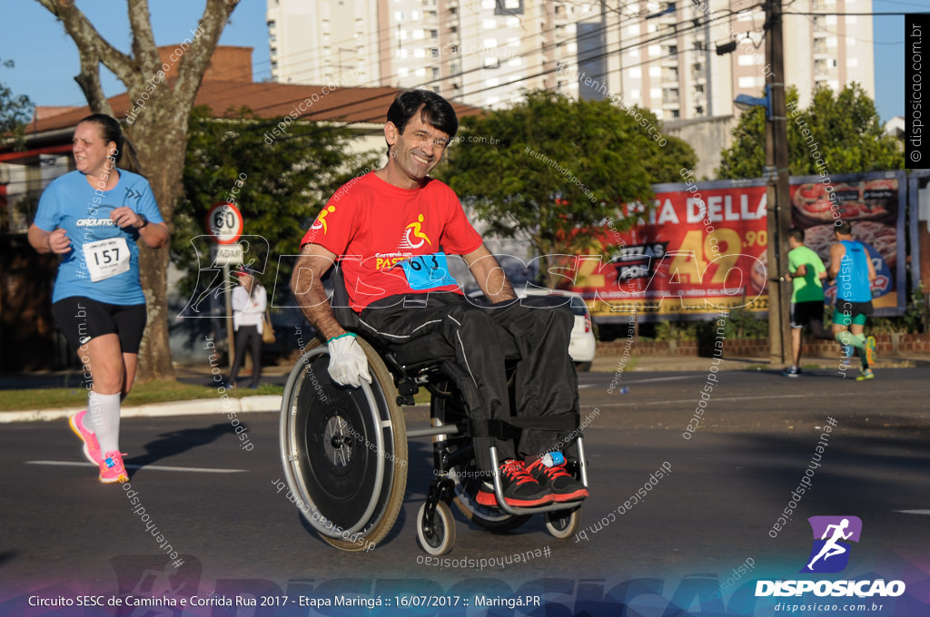 Circuito SESC de Caminhada e Corrida de Rua 2017 - Maringá