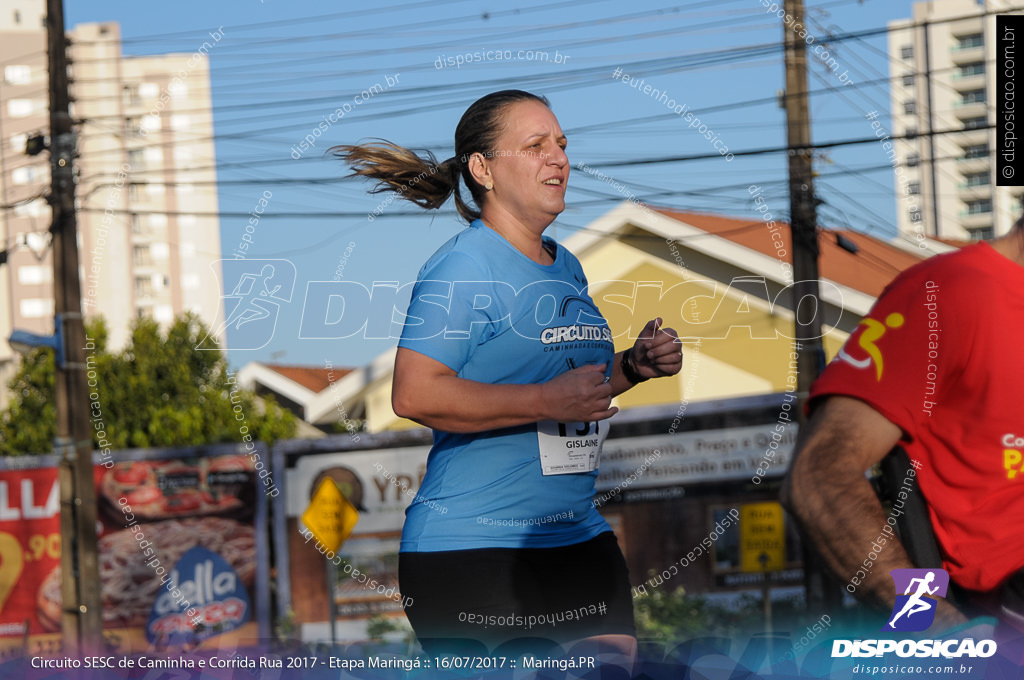 Circuito SESC de Caminhada e Corrida de Rua 2017 - Maringá