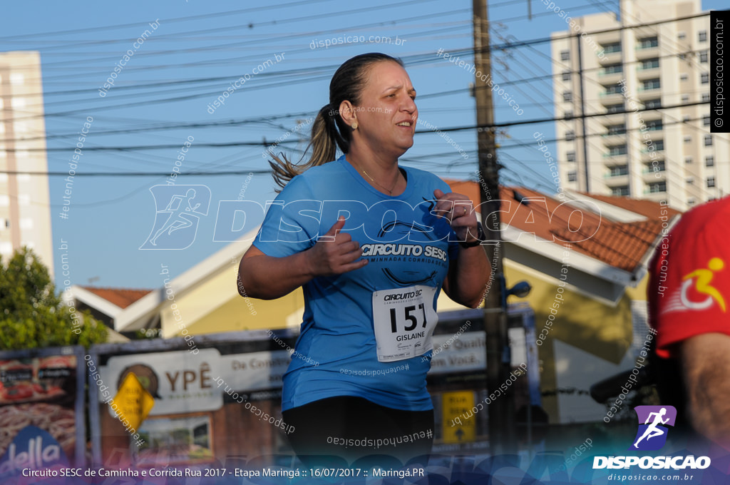 Circuito SESC de Caminhada e Corrida de Rua 2017 - Maringá