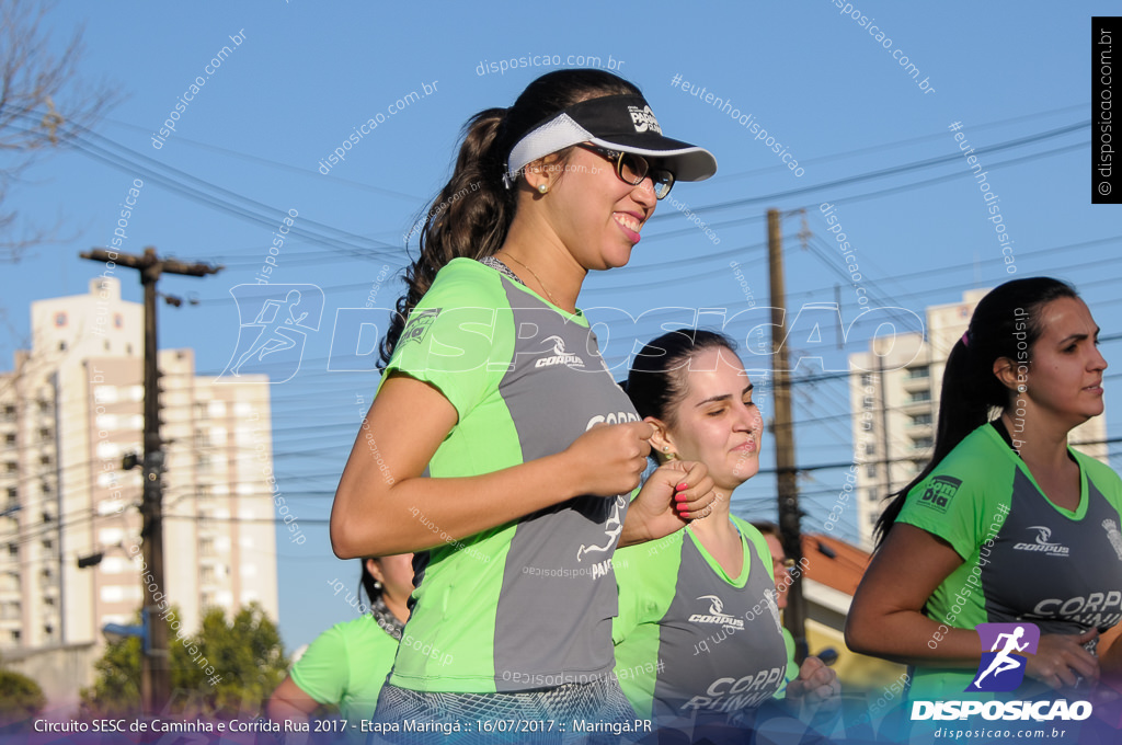 Circuito SESC de Caminhada e Corrida de Rua 2017 - Maringá