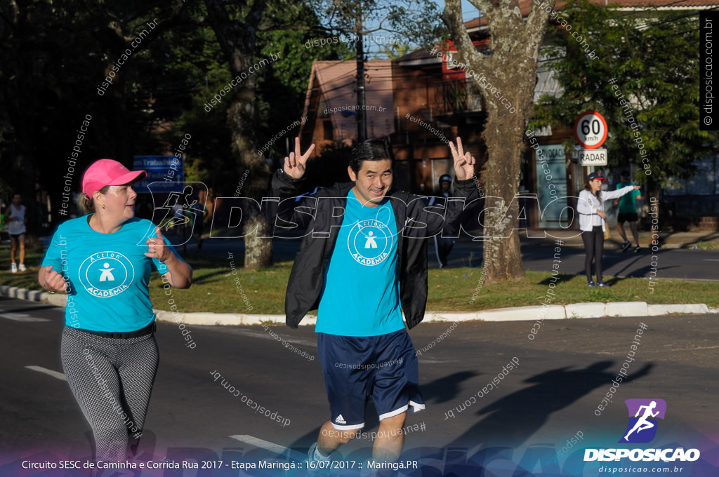 Circuito SESC de Caminhada e Corrida de Rua 2017 - Maringá