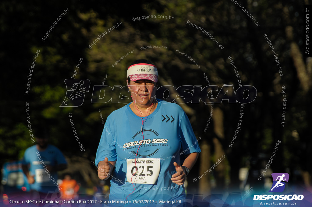 Circuito SESC de Caminhada e Corrida de Rua 2017 - Maringá