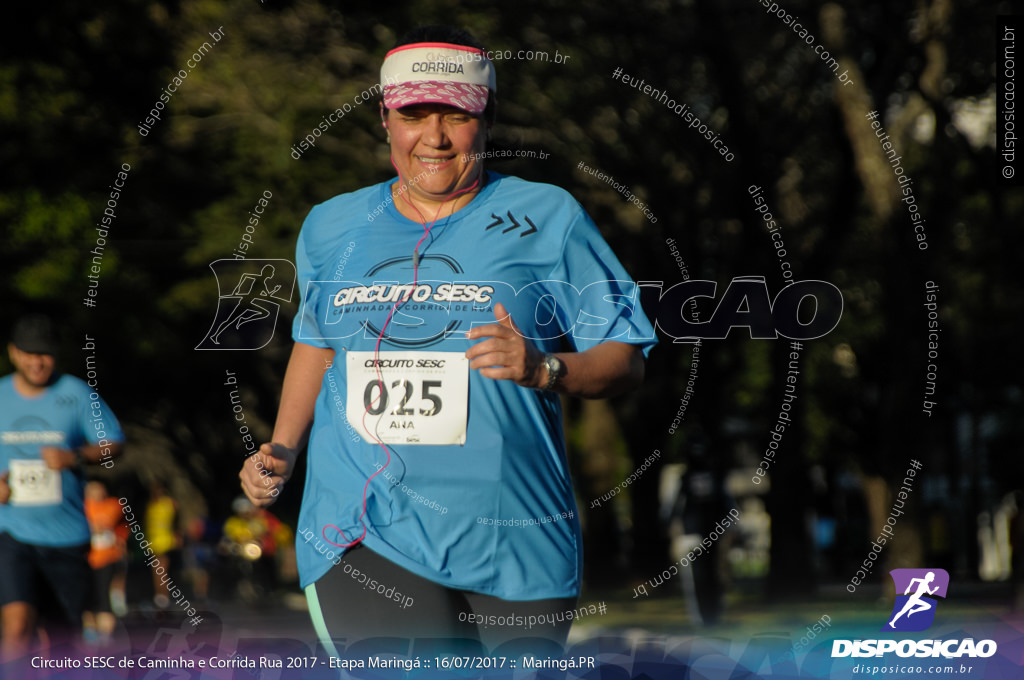 Circuito SESC de Caminhada e Corrida de Rua 2017 - Maringá