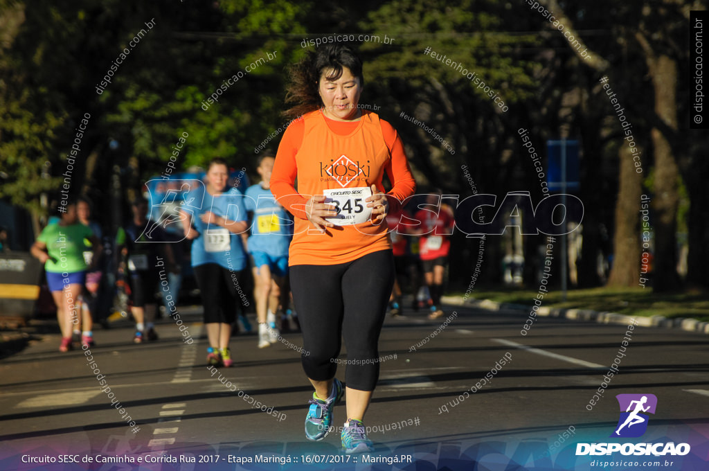 Circuito SESC de Caminhada e Corrida de Rua 2017 - Maringá