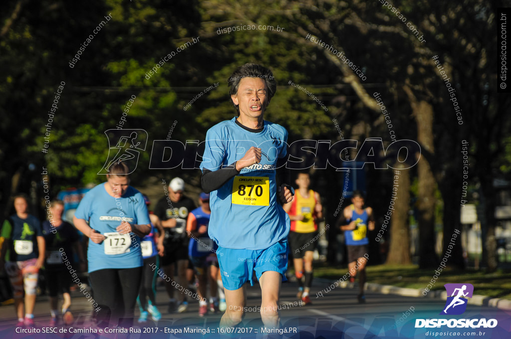 Circuito SESC de Caminhada e Corrida de Rua 2017 - Maringá