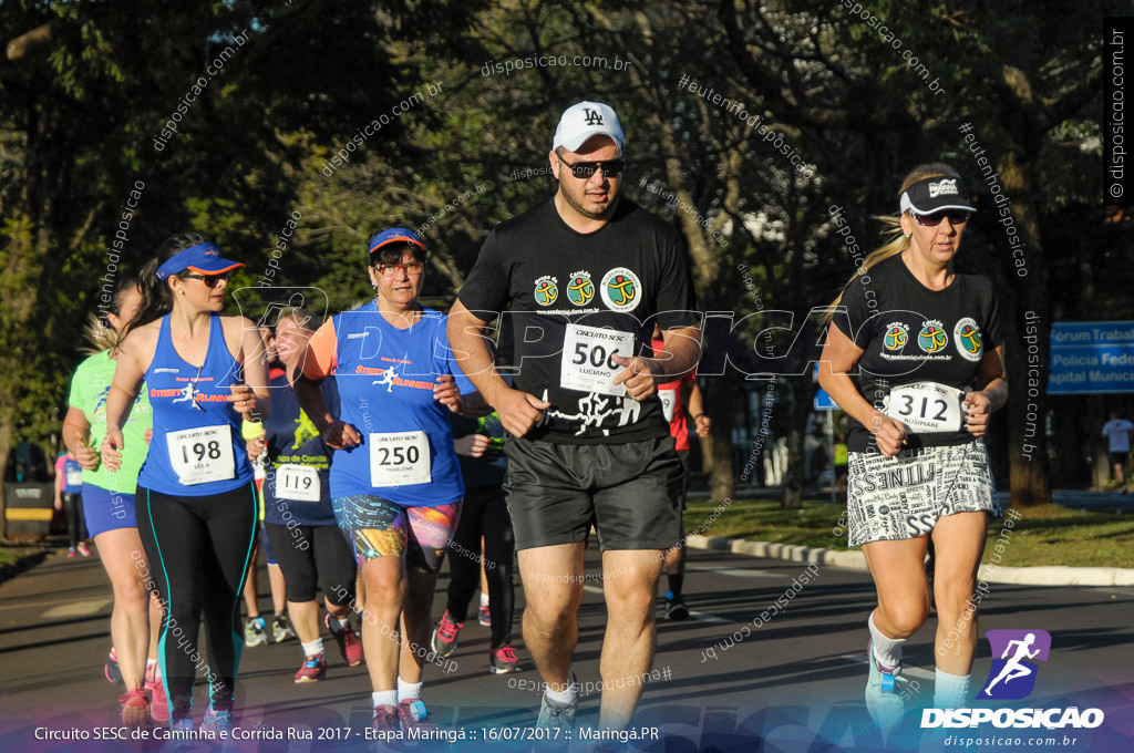 Circuito SESC de Caminhada e Corrida de Rua 2017 - Maringá