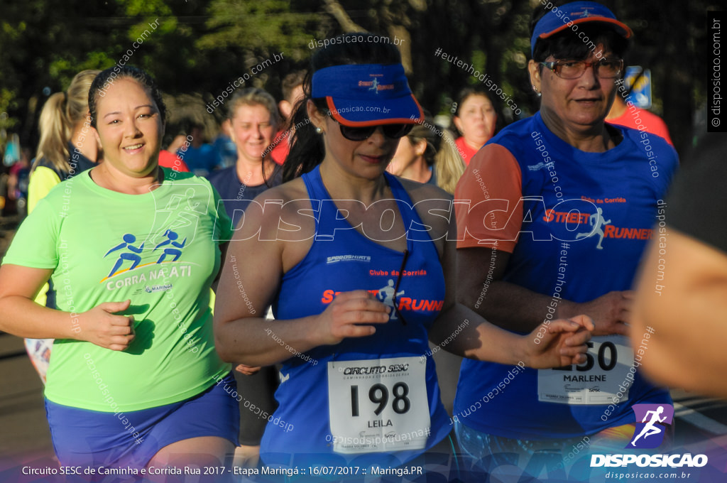 Circuito SESC de Caminhada e Corrida de Rua 2017 - Maringá