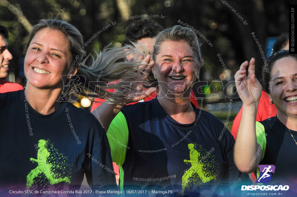 Circuito SESC de Caminhada e Corrida de Rua 2017 - Maringá