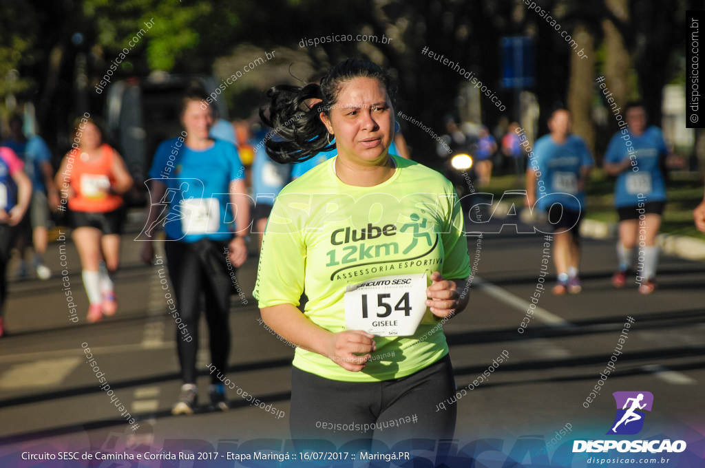 Circuito SESC de Caminhada e Corrida de Rua 2017 - Maringá