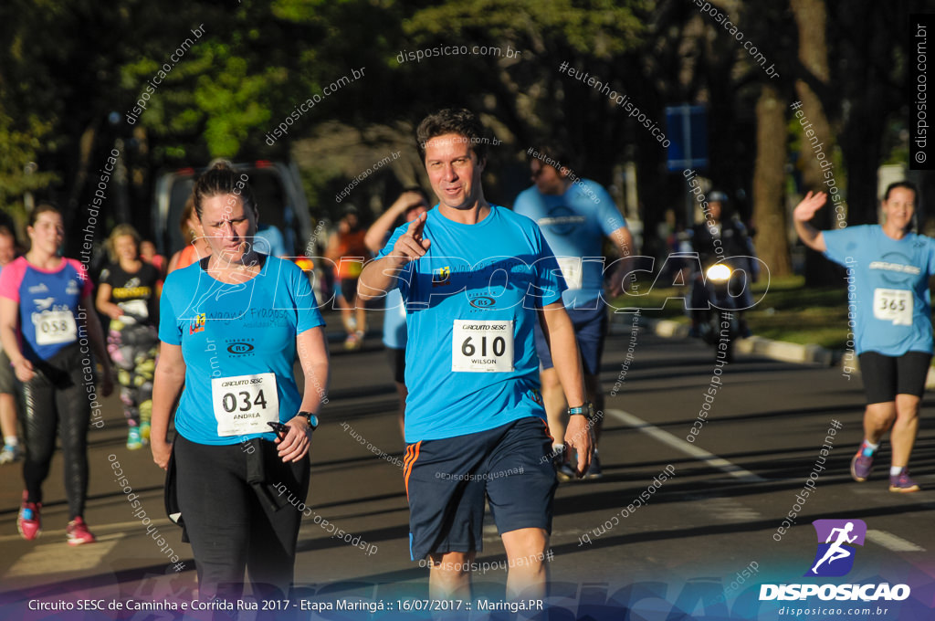 Circuito SESC de Caminhada e Corrida de Rua 2017 - Maringá