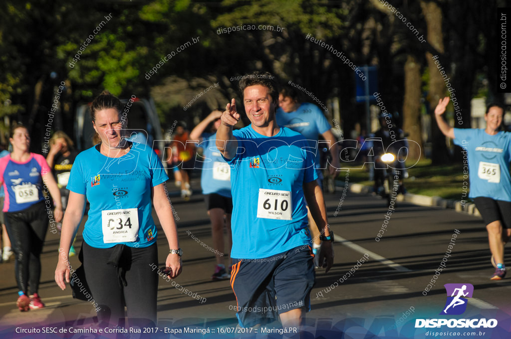 Circuito SESC de Caminhada e Corrida de Rua 2017 - Maringá