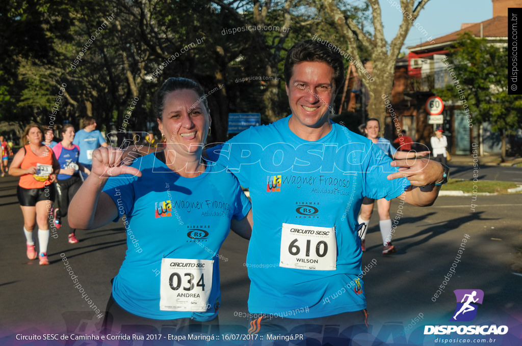 Circuito SESC de Caminhada e Corrida de Rua 2017 - Maringá