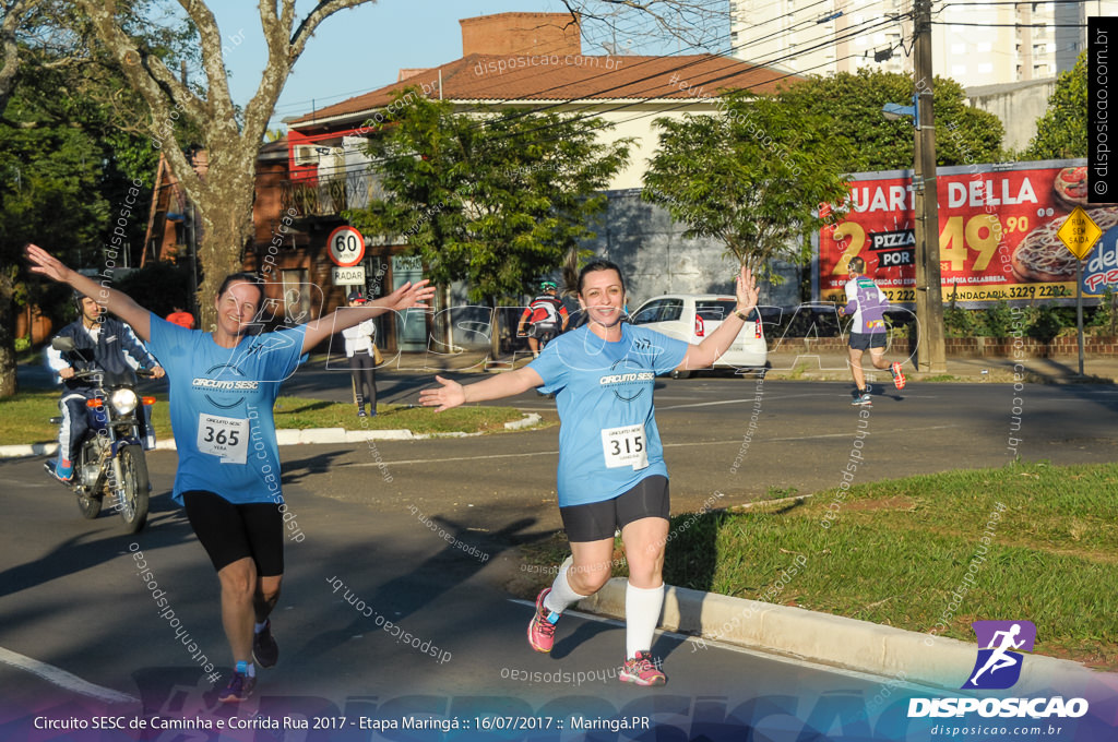 Circuito SESC de Caminhada e Corrida de Rua 2017 - Maringá