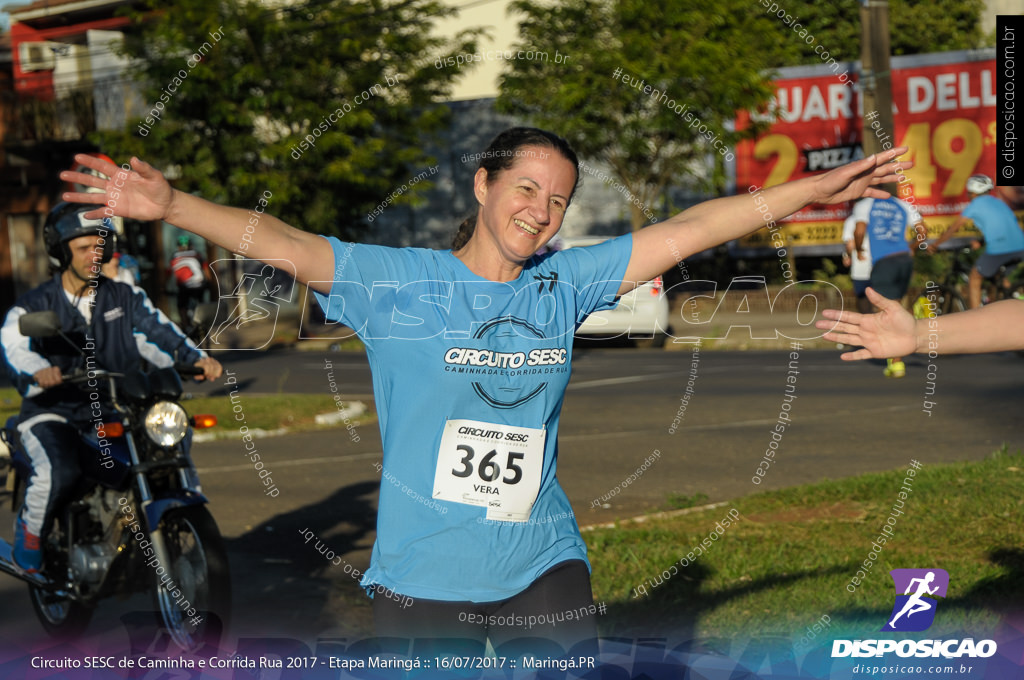 Circuito SESC de Caminhada e Corrida de Rua 2017 - Maringá