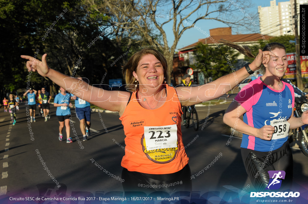 Circuito SESC de Caminhada e Corrida de Rua 2017 - Maringá