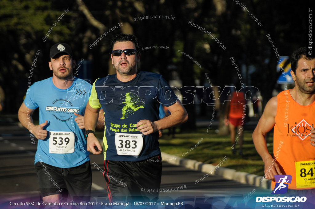 Circuito SESC de Caminhada e Corrida de Rua 2017 - Maringá