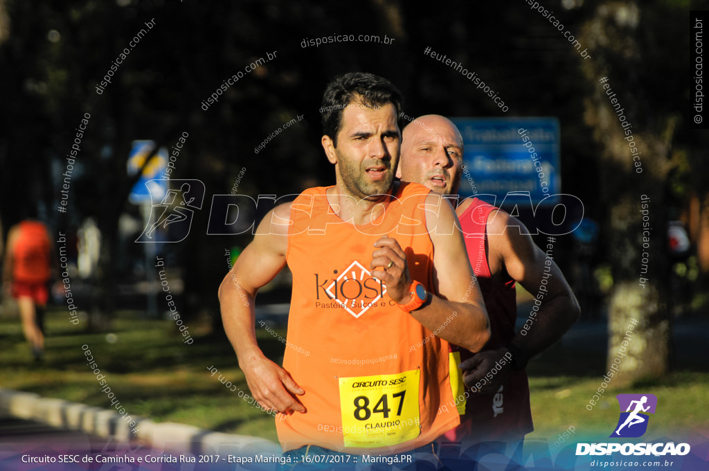 Circuito SESC de Caminhada e Corrida de Rua 2017 - Maringá