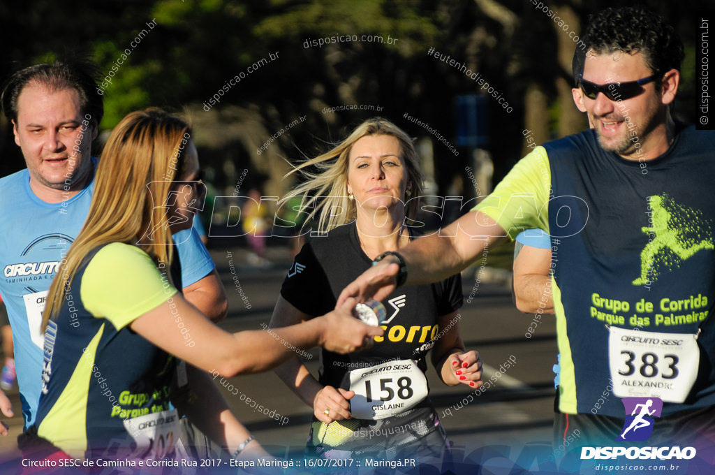 Circuito SESC de Caminhada e Corrida de Rua 2017 - Maringá