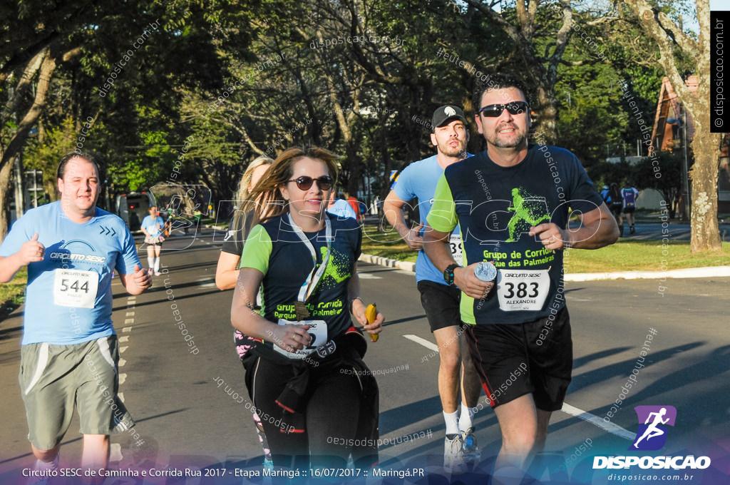 Circuito SESC de Caminhada e Corrida de Rua 2017 - Maringá