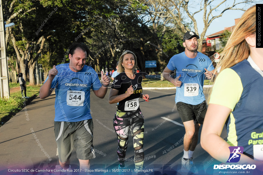 Circuito SESC de Caminhada e Corrida de Rua 2017 - Maringá