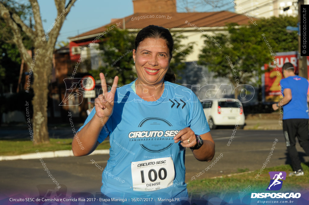 Circuito SESC de Caminhada e Corrida de Rua 2017 - Maringá